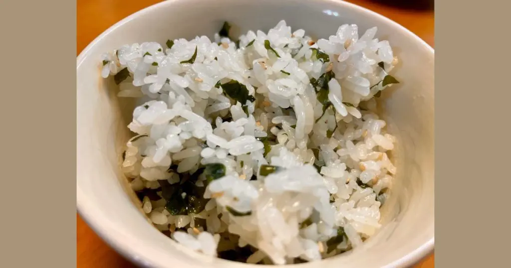 わかめごはん