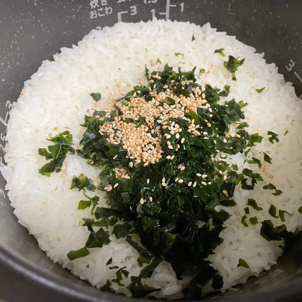 わかめごはん